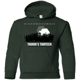 Sweatshirts Forest Green / YS Thorin's Thirteen Youth Hoodie