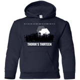 Sweatshirts Navy / YS Thorin's Thirteen Youth Hoodie