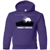 Sweatshirts Purple / YS Thorin's Thirteen Youth Hoodie