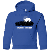 Sweatshirts Royal / YS Thorin's Thirteen Youth Hoodie
