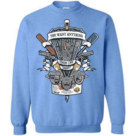 Sweatshirts Carolina Blue / Small Three Cornetto's Crest Crewneck Sweatshirt