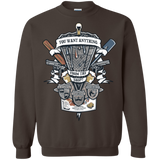 Sweatshirts Dark Chocolate / Small Three Cornetto's Crest Crewneck Sweatshirt