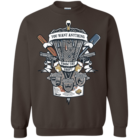 Sweatshirts Dark Chocolate / Small Three Cornetto's Crest Crewneck Sweatshirt