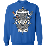 Sweatshirts Royal / Small Three Cornetto's Crest Crewneck Sweatshirt