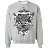 Sweatshirts Sport Grey / Small Three Cornetto's Crest Crewneck Sweatshirt