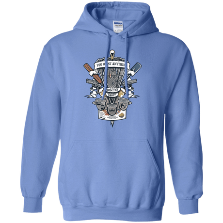 Sweatshirts Carolina Blue / Small Three Cornetto's Crest Pullover Hoodie