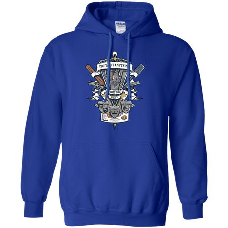 Sweatshirts Royal / Small Three Cornetto's Crest Pullover Hoodie