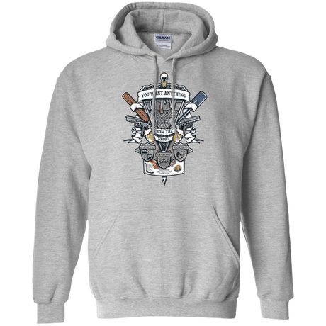 Sweatshirts Sport Grey / Small Three Cornetto's Crest Pullover Hoodie