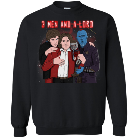 Sweatshirts Black / S Three Men and a Lord Crewneck Sweatshirt