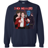 Sweatshirts Navy / S Three Men and a Lord Crewneck Sweatshirt