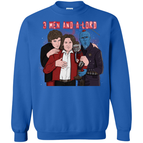 Sweatshirts Royal / S Three Men and a Lord Crewneck Sweatshirt