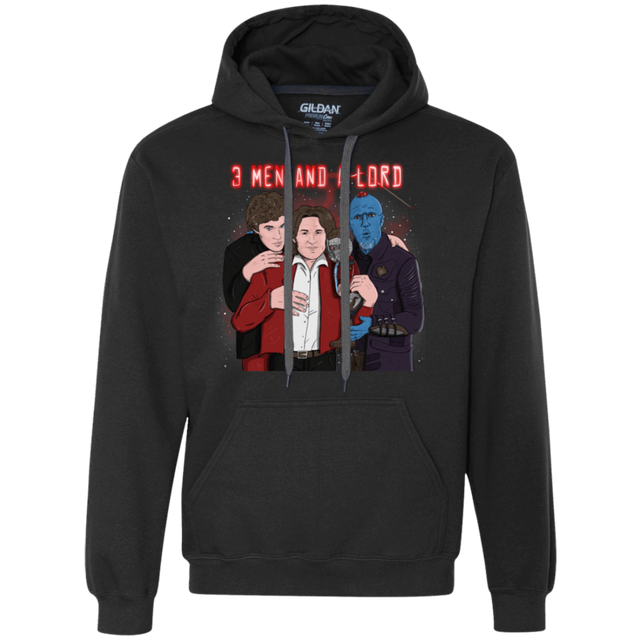 Sweatshirts Black / S Three Men and a Lord Premium Fleece Hoodie