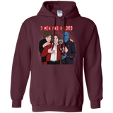 Sweatshirts Maroon / S Three Men and a Lord Pullover Hoodie