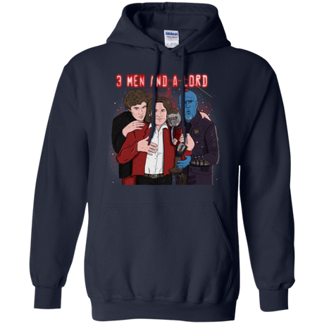 Sweatshirts Navy / S Three Men and a Lord Pullover Hoodie