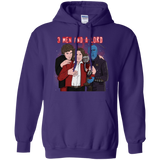 Sweatshirts Purple / S Three Men and a Lord Pullover Hoodie