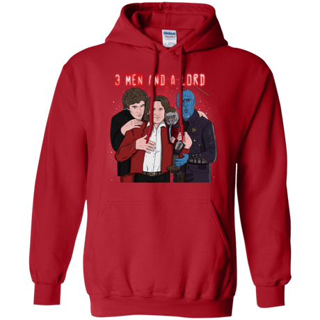 Sweatshirts Red / S Three Men and a Lord Pullover Hoodie