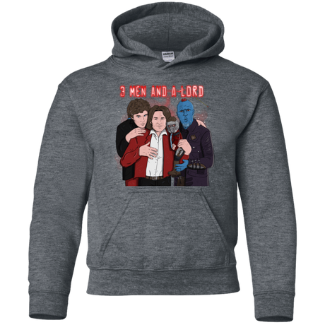 Sweatshirts Dark Heather / YS Three Men and a Lord Youth Hoodie