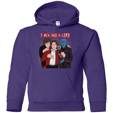 Sweatshirts Purple / YS Three Men and a Lord Youth Hoodie