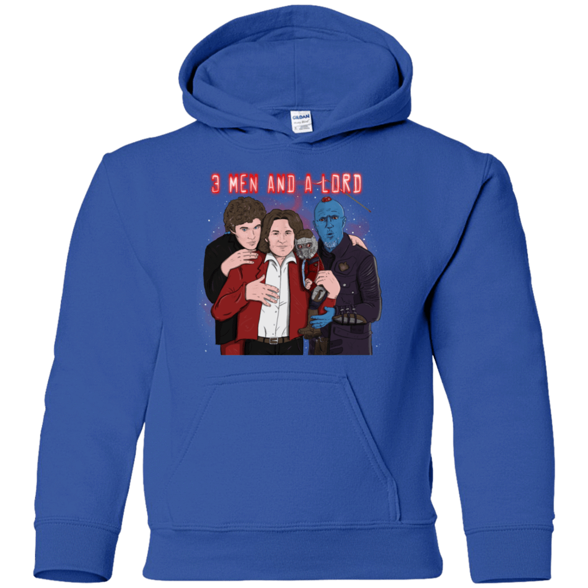 Sweatshirts Royal / YS Three Men and a Lord Youth Hoodie