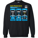 Sweatshirts Black / Small Three Storms Crewneck Sweatshirt