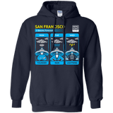 Sweatshirts Navy / Small Three Storms Pullover Hoodie