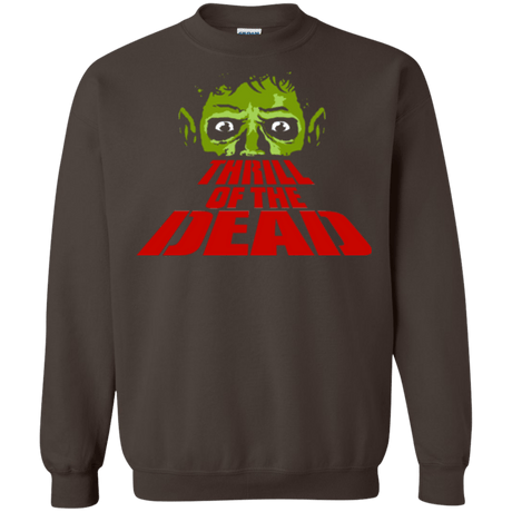 Sweatshirts Dark Chocolate / Small Thrill of the Dead Crewneck Sweatshirt