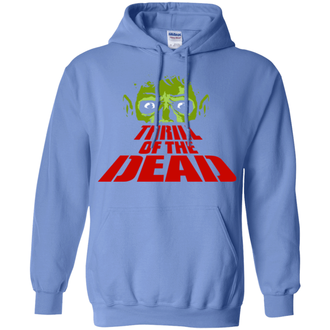 Sweatshirts Carolina Blue / Small Thrill of the Dead Pullover Hoodie