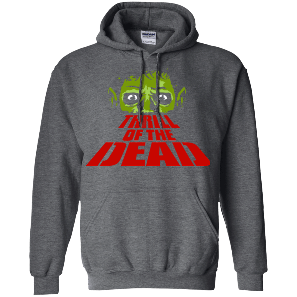 Sweatshirts Dark Heather / Small Thrill of the Dead Pullover Hoodie