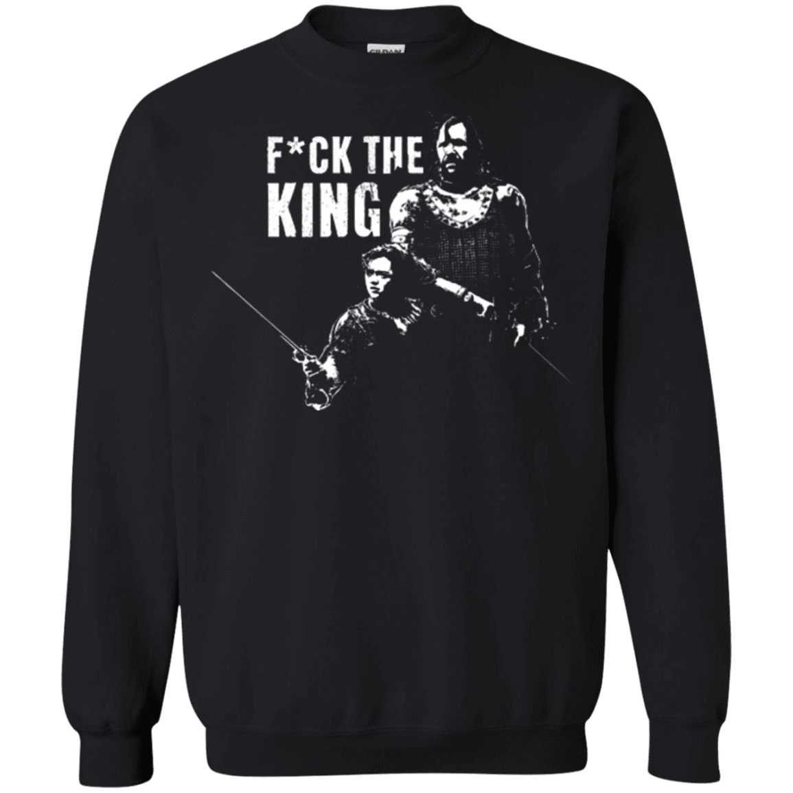 Sweatshirts Black / Small Throne Fiction Crewneck Sweatshirt