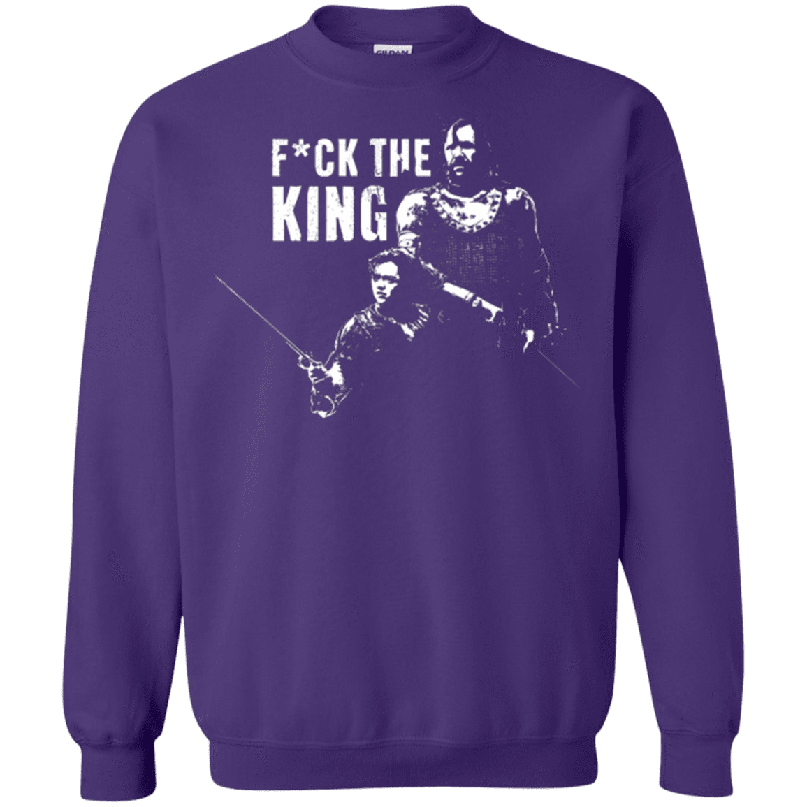 Sweatshirts Purple / Small Throne Fiction Crewneck Sweatshirt