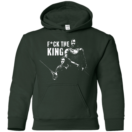 Sweatshirts Forest Green / YS Throne Fiction Youth Hoodie