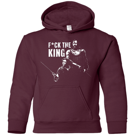 Sweatshirts Maroon / YS Throne Fiction Youth Hoodie
