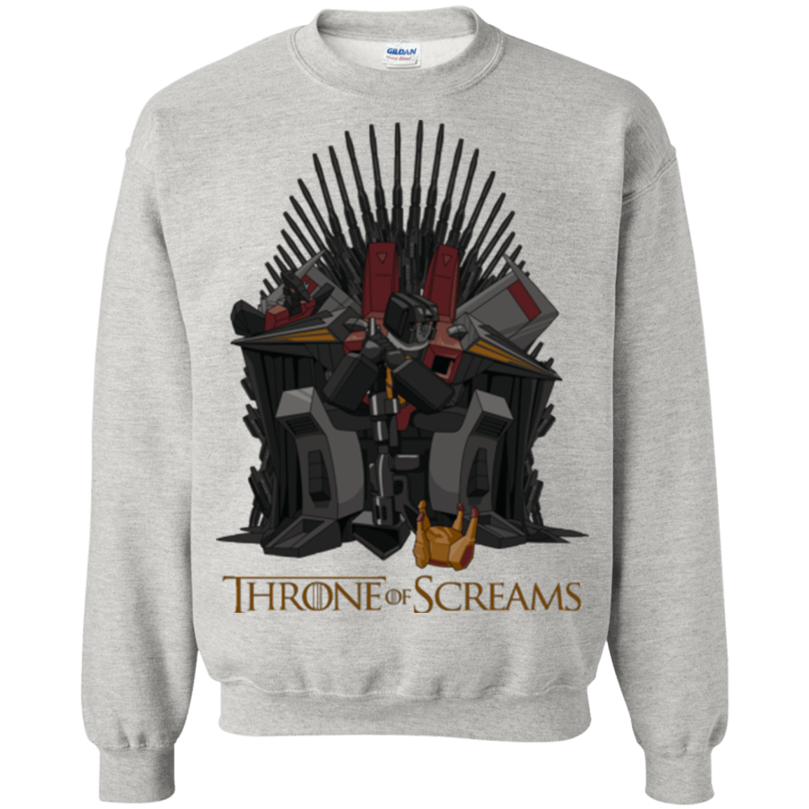 Sweatshirts Ash / Small Throne Of Screams Crewneck Sweatshirt