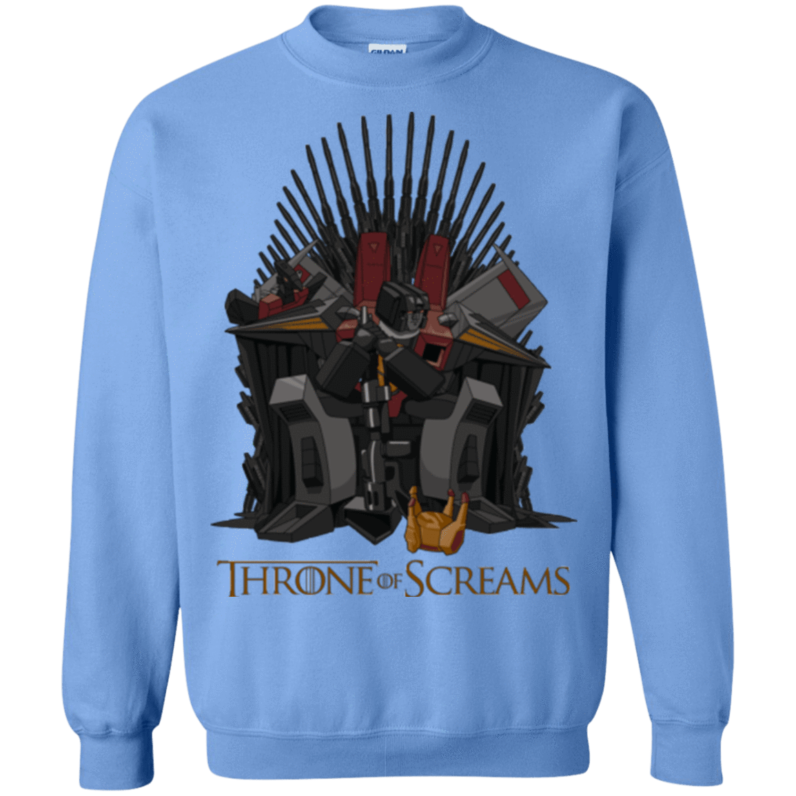 Sweatshirts Carolina Blue / Small Throne Of Screams Crewneck Sweatshirt