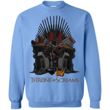 Sweatshirts Carolina Blue / Small Throne Of Screams Crewneck Sweatshirt