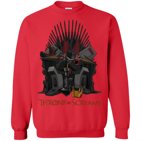 Sweatshirts Red / Small Throne Of Screams Crewneck Sweatshirt