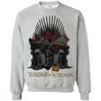 Sweatshirts Sport Grey / Small Throne Of Screams Crewneck Sweatshirt