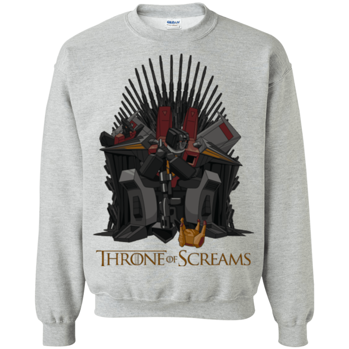 Sweatshirts Sport Grey / Small Throne Of Screams Crewneck Sweatshirt