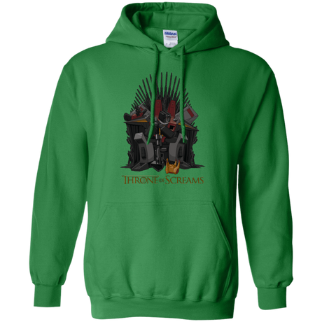 Sweatshirts Irish Green / Small Throne Of Screams Pullover Hoodie