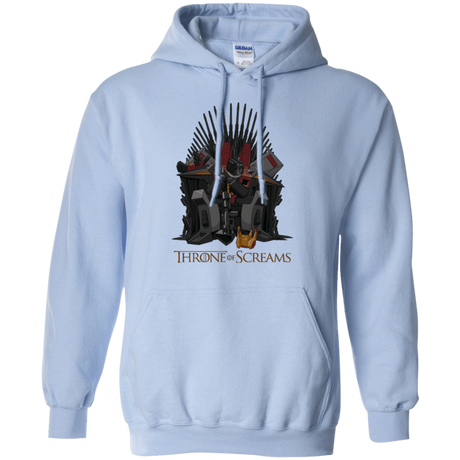 Sweatshirts Light Blue / Small Throne Of Screams Pullover Hoodie