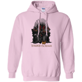 Sweatshirts Light Pink / Small Throne Of Screams Pullover Hoodie