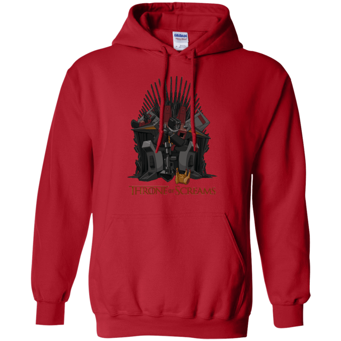 Sweatshirts Red / Small Throne Of Screams Pullover Hoodie