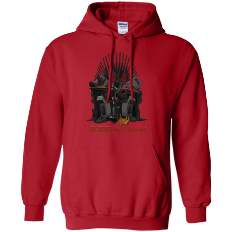 Sweatshirts Red / Small Throne Of Screams Pullover Hoodie