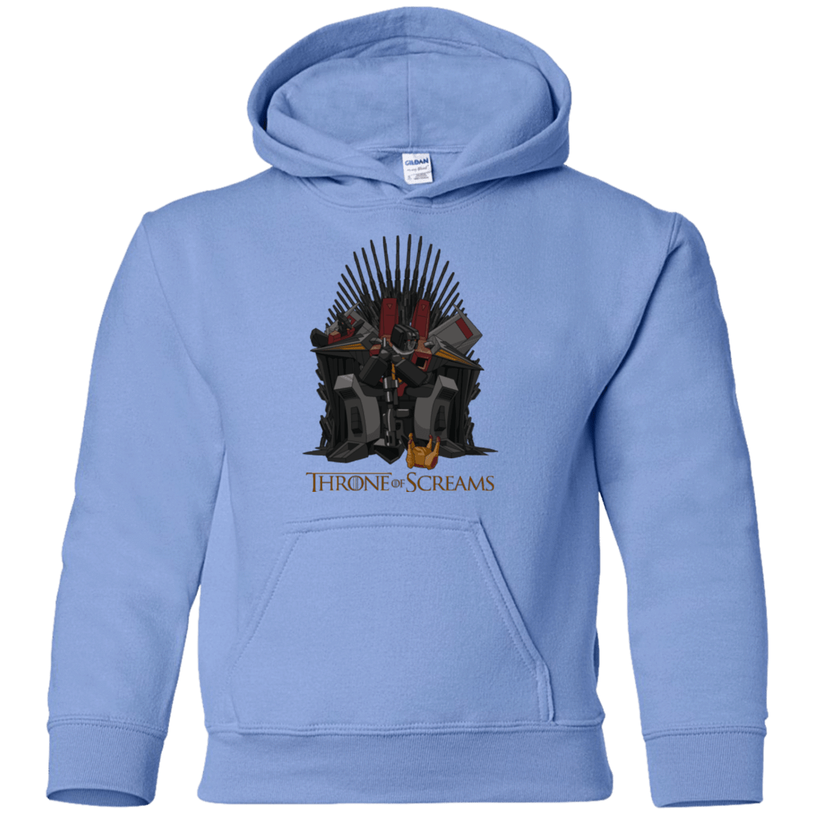 Sweatshirts Carolina Blue / YS Throne Of Screams Youth Hoodie