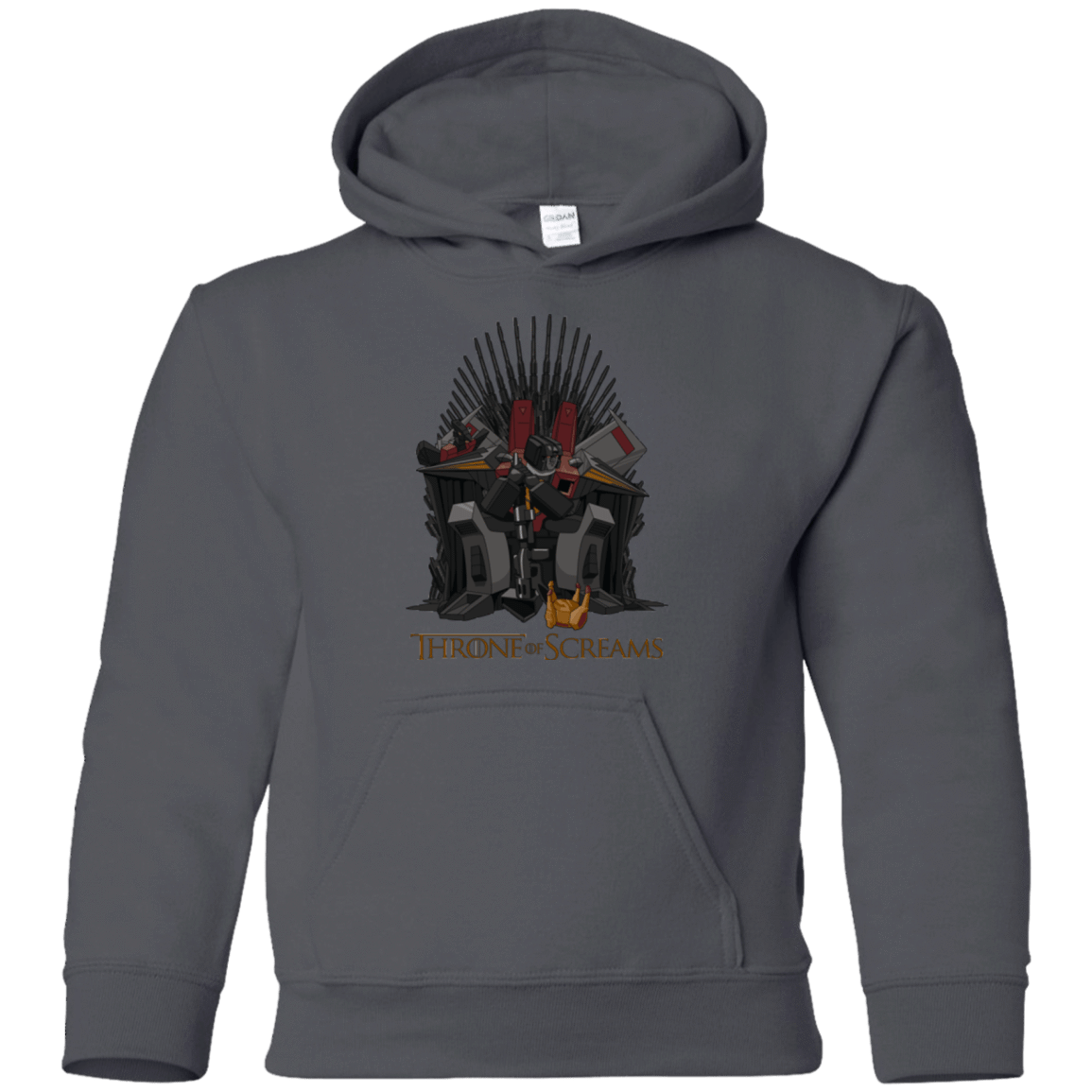 Sweatshirts Charcoal / YS Throne Of Screams Youth Hoodie