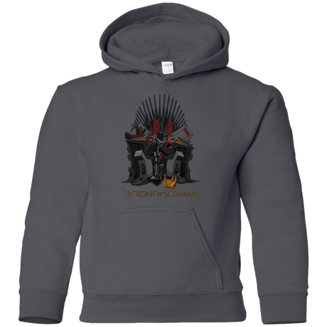 Sweatshirts Charcoal / YS Throne Of Screams Youth Hoodie