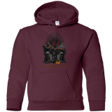 Sweatshirts Maroon / YS Throne Of Screams Youth Hoodie