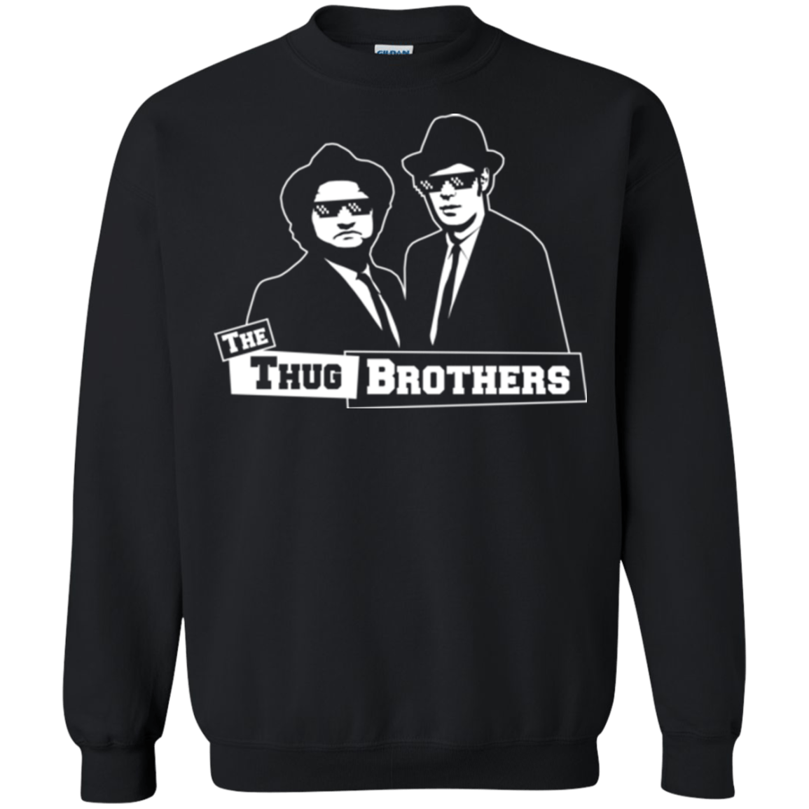 Sweatshirts Black / Small Thug Brothers Crewneck Sweatshirt