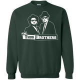Sweatshirts Forest Green / Small Thug Brothers Crewneck Sweatshirt
