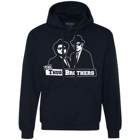 Sweatshirts Navy / Small Thug Brothers Premium Fleece Hoodie